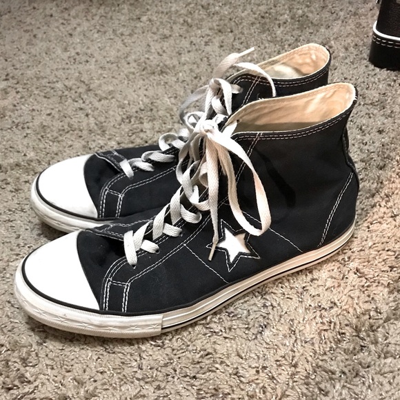 one star converse high top